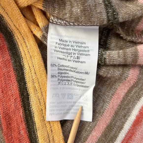 Texture and Thread by Madewell Striped Tie Top Shirt XS - Picture 12 of 15